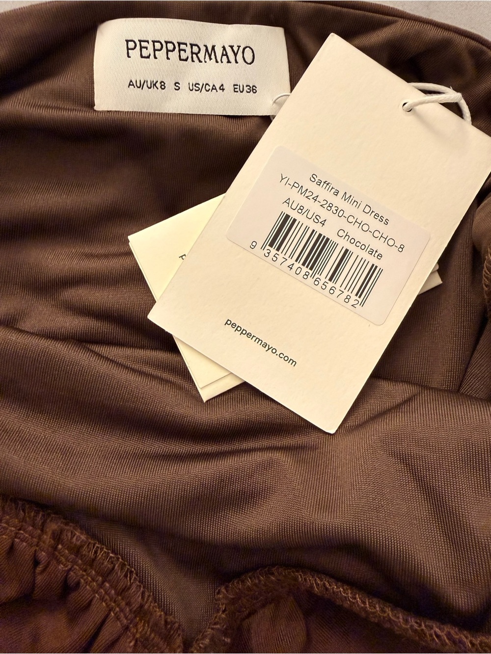 Peppermayo Saffira Open Back Mini Dress NWT - Picture 7 of 9
